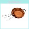 Copper Non-stick Pan In Multiple Sizes For Easy Cooking