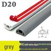 PVC Soft Floor Cable Duct: Insulated, Self-Adhesive Wire Management Channel with Thick Anti-Step Protection
