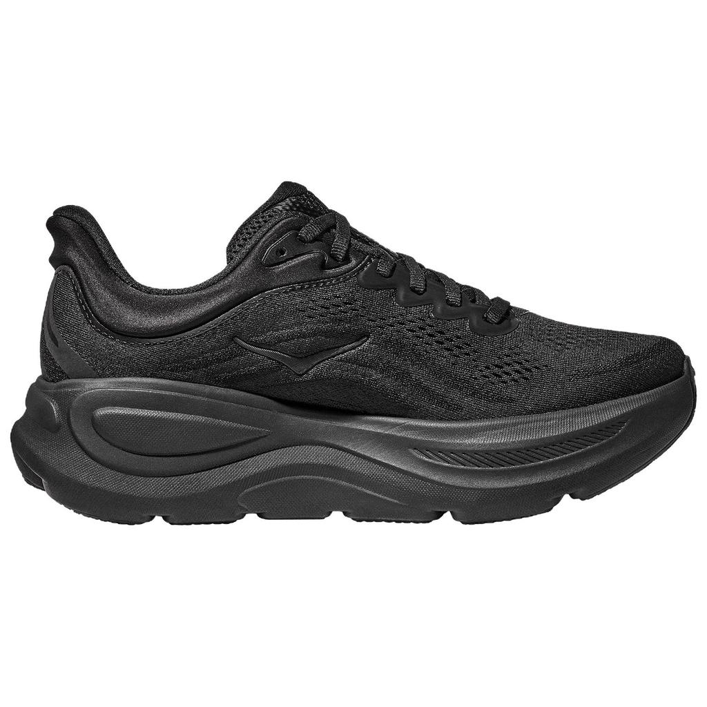 HOKA ONE ONE Bondi 9 Mesh Abrasion Resistant Breathable Rebound Running Shoes Women's Black 1162016-BBLC