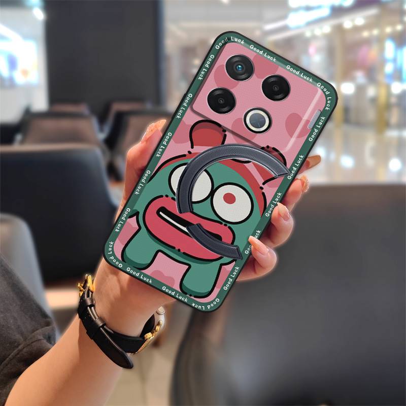 Phone Pouch Shockproof Phone Case For Infinix GT 20 Pro/X6871 Fashion Design Full Wrap Cute Silicone Graffiti Durable