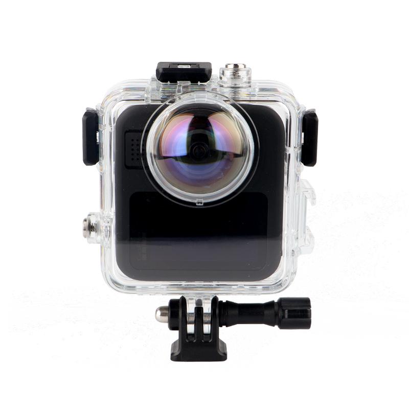 

50M Diving Case for Gopro Max 2 Transparent Waterproof Shell Cover High- transparency PC for Gopro Max 2 Camera Accessories прозрачный