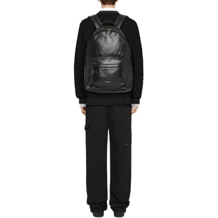 Givenchy Sweaters Men's Black Crew Neck Moderate Other BM90Q14YH3-001