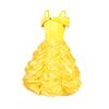 Beauty And The Beast Belle Princess Dress For Girls With Cartoon Pattern And Soft Cotton Fabric For Holiday Celebrations