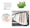 Cartoon Summer Car Sunshade: Cute Heat-Insulating Blackout Curtains for Baby's Side Window Protection