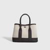 Kleine Kontrastfarbe Spleiß Garten Tasche Premium Gefühl Tragbar Leinwand Tasche Damen Schulter Crossbody Tote Tasche