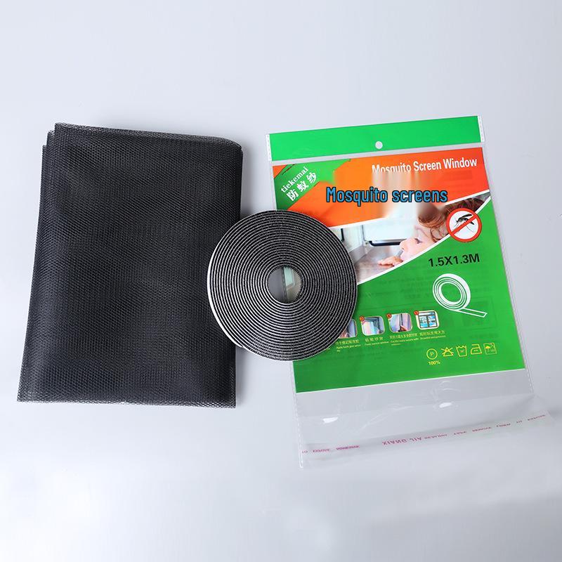 

Summer Mosquito-Proof Self-Adhesive Screen: DIY Cuttable Eco-Friendly Mesh Window Net, No Drilling & Dustproof.