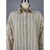 Women's 2026 Summer New Fashionable Turn-down Collar Buttoned Loose Striped Long Sleeve Mid-length Shirt