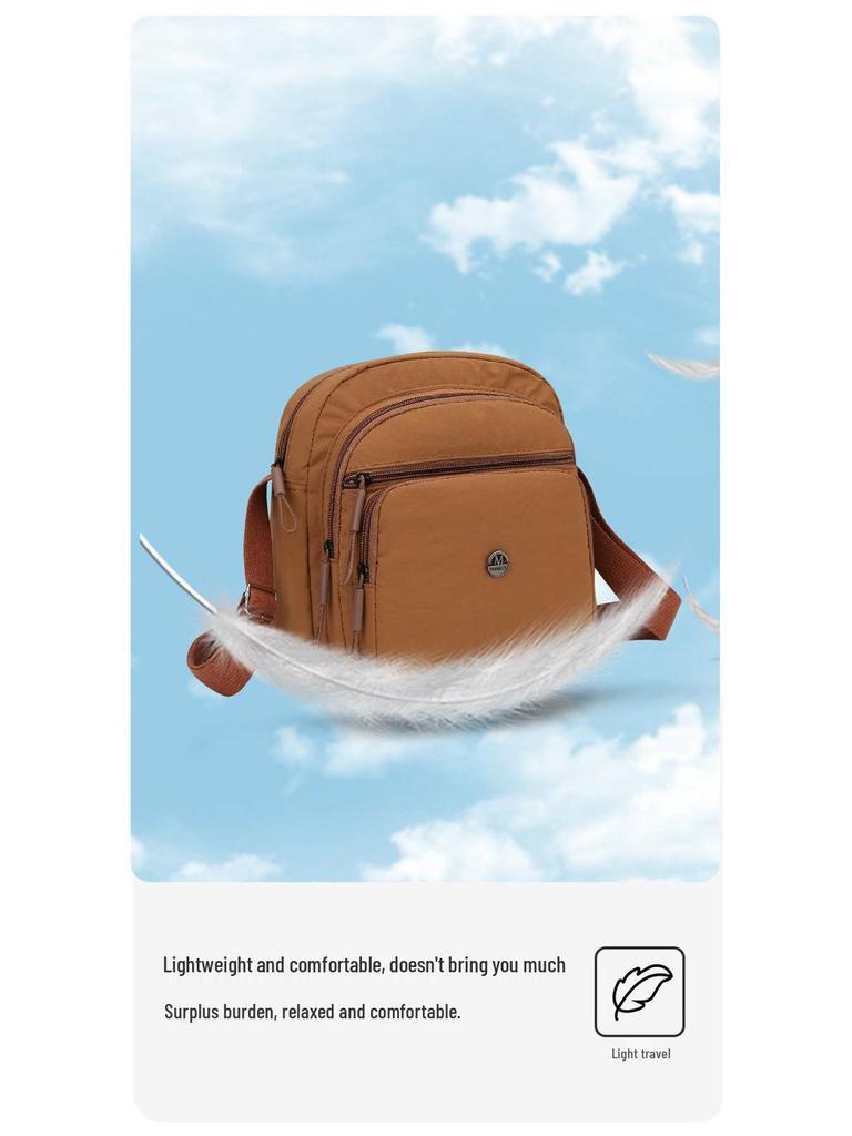 Women's Multi-functional Crossbody Bag: Fashionable, Layered, Casual Handbag and Shoulder Bag for Everyday Use