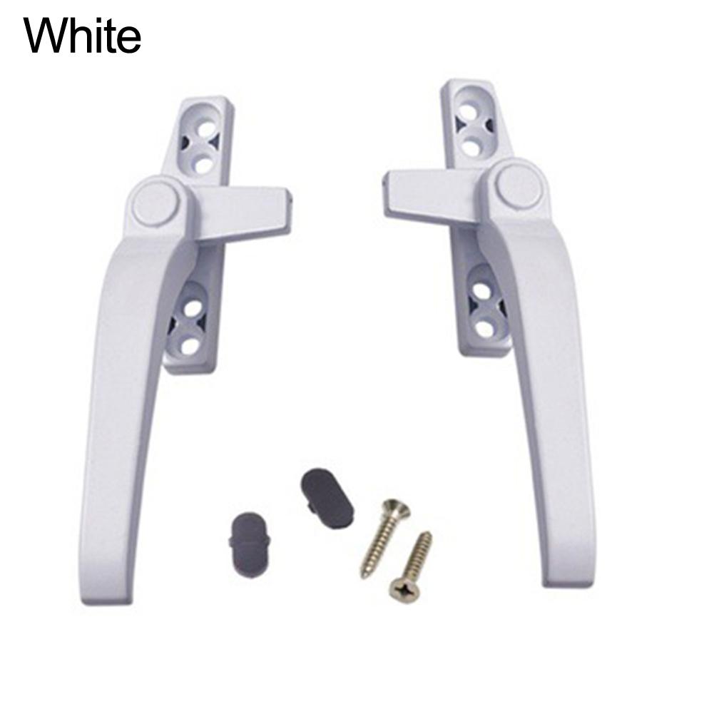 Window Handles With Lock Handle Aluminum Alloy Door Handle Latch Catch Replacement Casement Locking Handle For Door Window