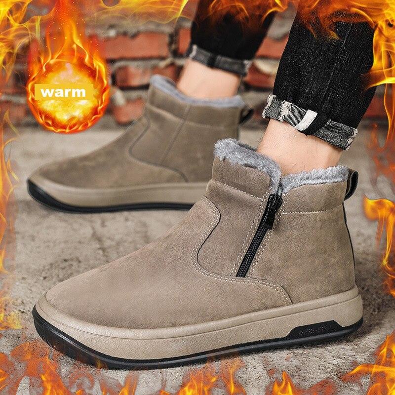 

Мужские ботинки Зимняя мода Зимние ботинки Обувь Зимние кроссовки Ботильоны Мужская обувь Зимние ботинки Обувь 43 коричневый