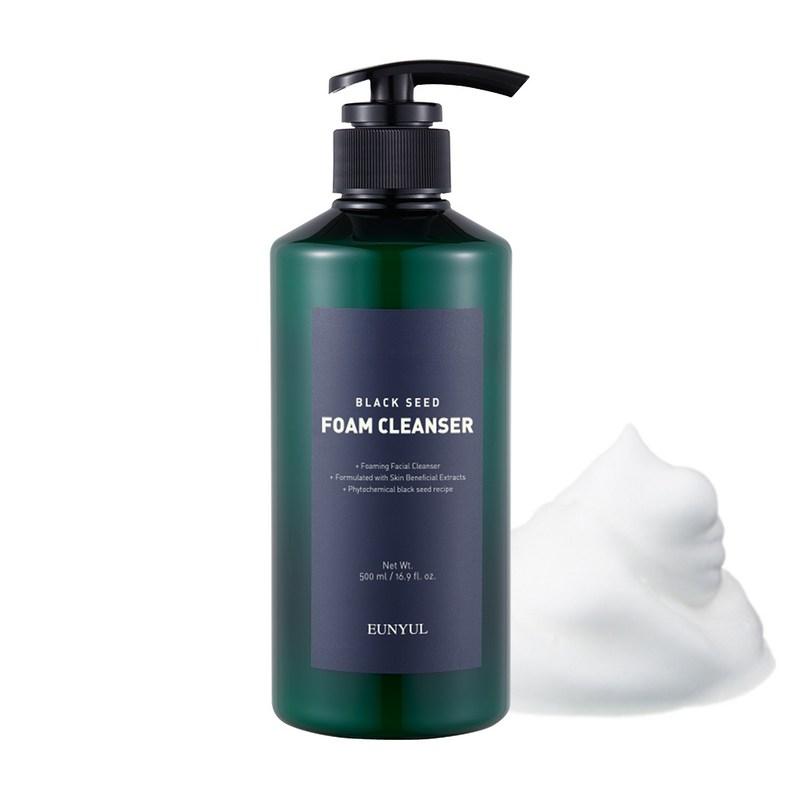 Eunyul Black Seed Foam Cleanser, 500ml, 1 Pcs