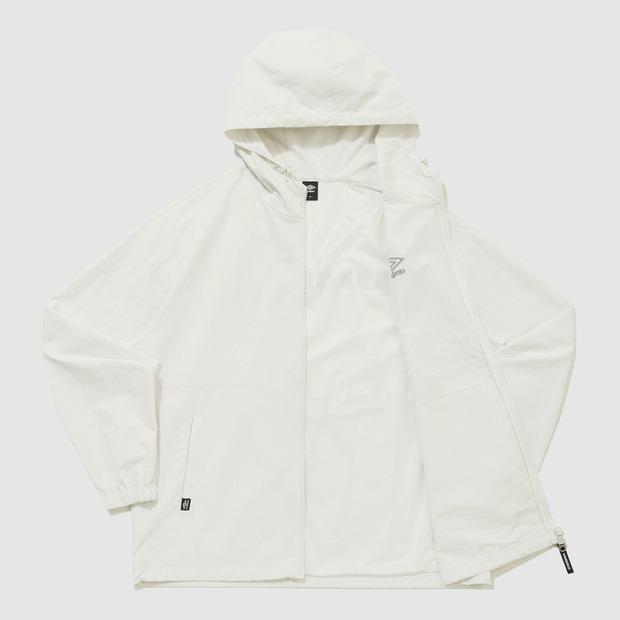 Umbro Classic Hooded Zip-Up Jacket Ivory (Uq321Cjk94)