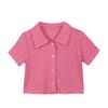 LUSON Baby Girl's Short Sleeve Polo T-Shirt