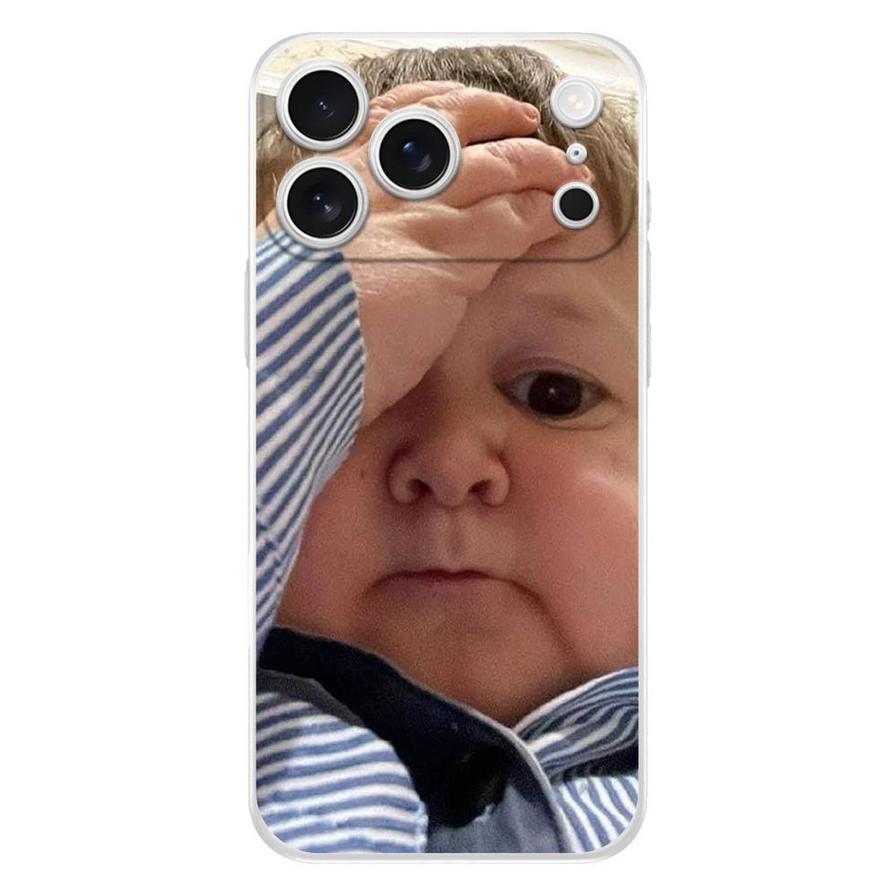 Soft Clear Phone Case For iPhone 17 Air 16E 16 11 15 14 Pro MAX 12 13 7 8 Plus SE Easter Cover Protection Funny Babaite Hasbulla