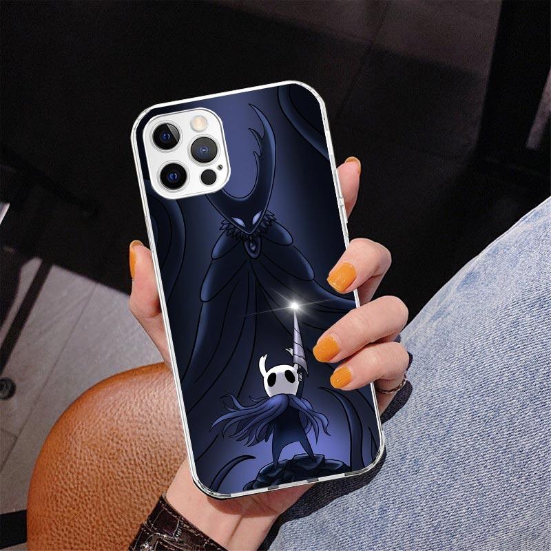 Hollow Knight Cartoon Phone Case For iPhone 17 Air 16 Pro Max 16E 15 + 14 Plus 11 12 13 Mini 7 8 SE Gift Print Cover Fundas 17 A