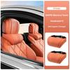 Luxury Nappa Leather Latex Car Neck Pillow For XPENG G3i P7 P7i P7+ G6 G9 G7 EREV X9 MONA M03 GX Ergonomic Support Car Waist