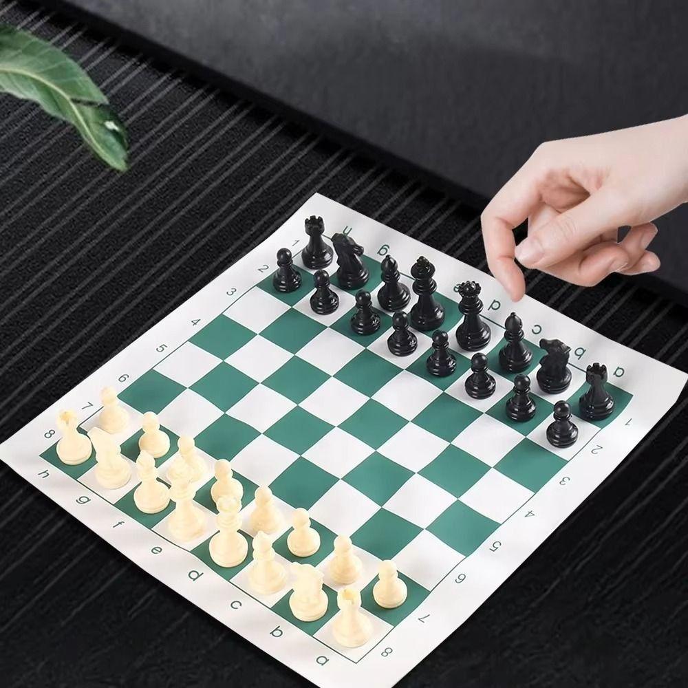 36/42/51cm Chessboard Tournament Chess Board Games Travel Chess Pieces Set  Educational Toys