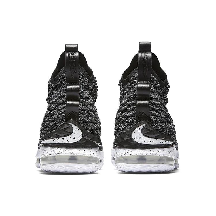 Nike LeBron 15 EP 'Ashes' (Unisex) Černé / Bílé-Bílé basketbalové boty 897649 002