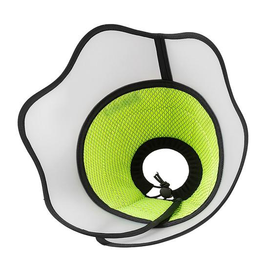 Dog Cone Collar Breathable Post-surgery Collar Pet Friendly Cone Prevents Licking And Biting for Dogs Cats After Surgery No Inflation Needed