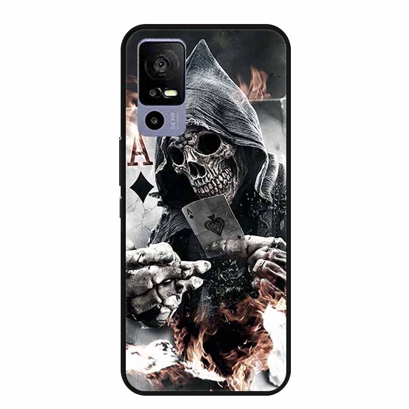 For TCL 40 R 5G Cases T771K Fashion Soft TPU Silicone Phone Case For TCL 40R 5G T771H Cover Back Fundas Bumper Shockproof Coque