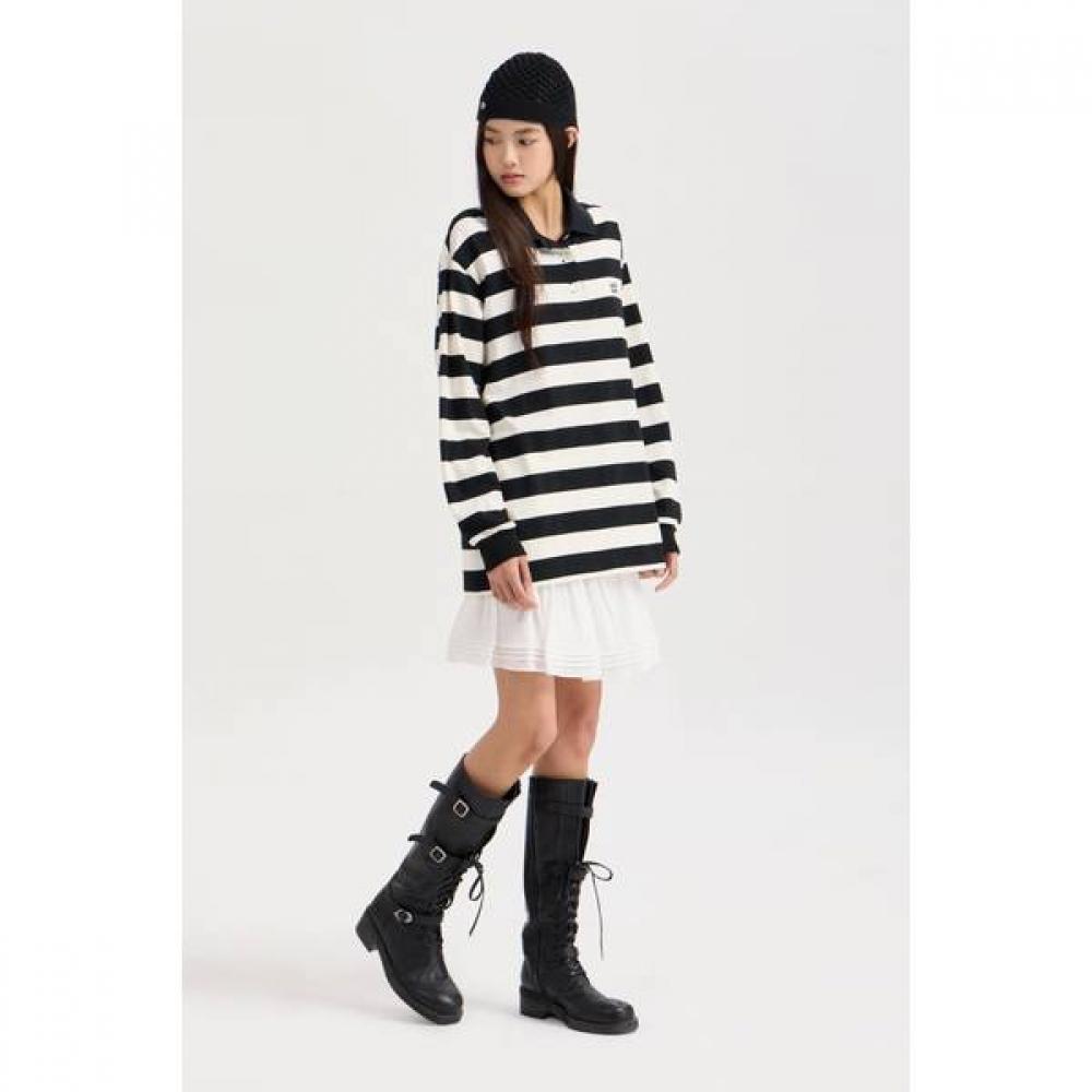 Lucky ChoueTTe STripe Pique T shirT lqTax26100