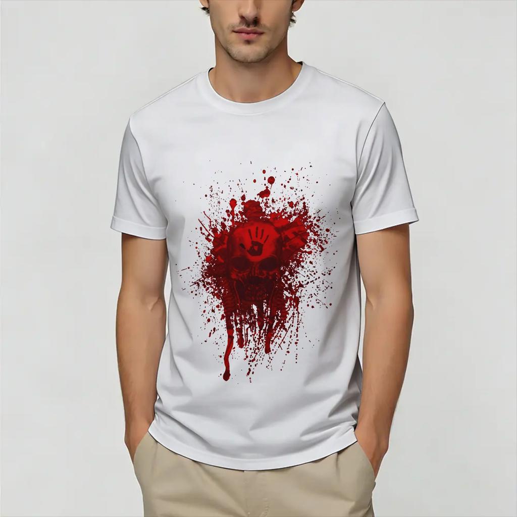 T Shirt Summer Skyrim You are Finally Awake Hip Hop T Shirts Cotton Tee Shirt for Unisexs Retro Print Short Sleeve Tees