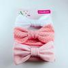 3Pcs/Set Cute Infant Baby Girls Bow Headband Newborn Elastic Hairband