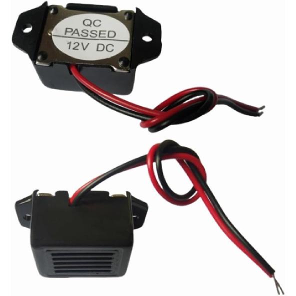 Mini Buzzers with Leads - 12V 400Hz Morse Code Mechanical Electronic Components,6Pcs Electronic Buzzer