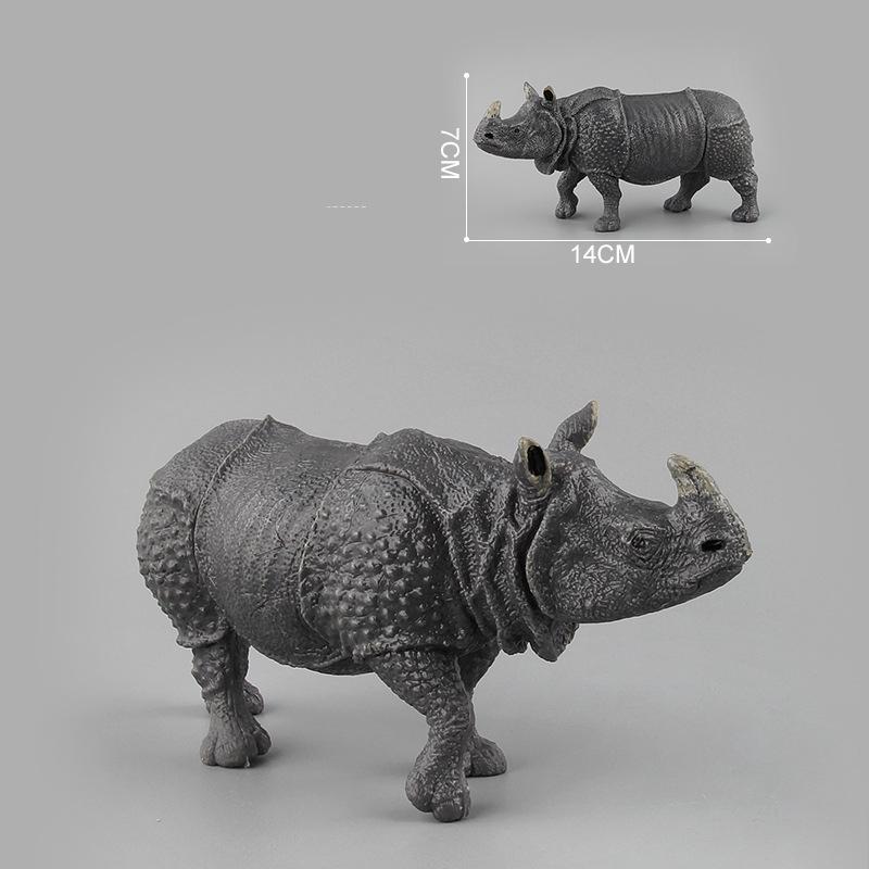 Baby Simulatie Dierenspeelgoed Wild Zwijn Struisvogel Dier Model