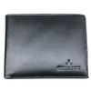 RSINC Slim Thin Leather Handmade Credit,Cash Wallet Holder Bifold | Black Three. B0DS13LWFP