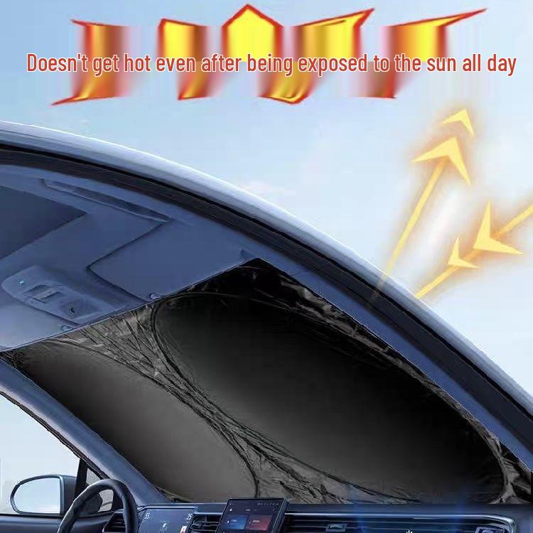 2026 Dual Ring Car Sunshade