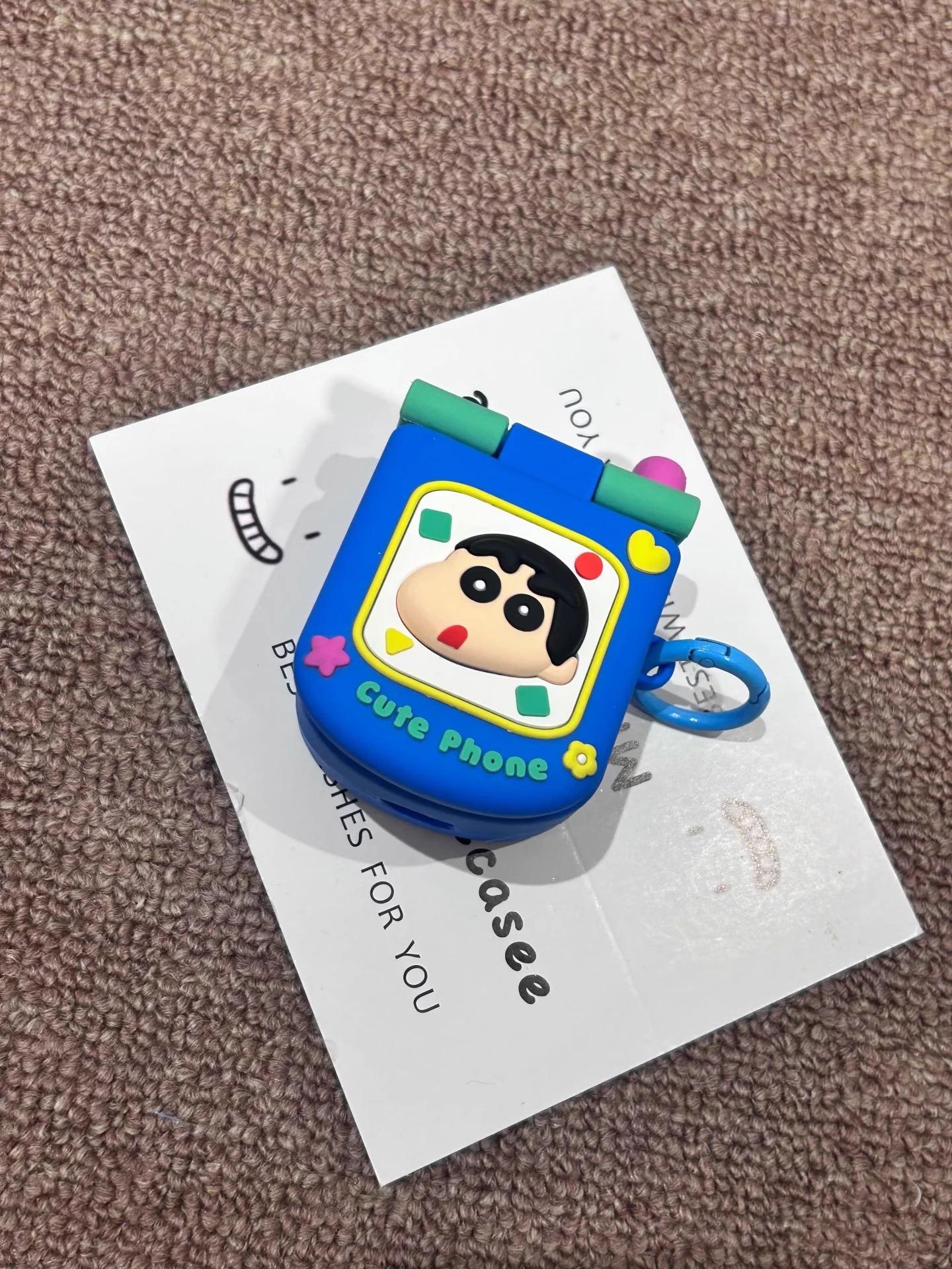 Fun cartoon crayon small new airpodspro1 silicone protective case new 1st generation earphone case 1 cute 1st generation 1st/2nd generation
