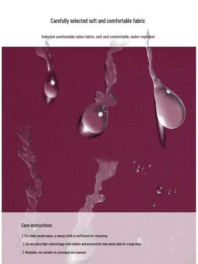 Korean Style Nylon Multi-Compartment Women's Casual Crossbody Bag with Large Capacity