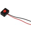 2pcs switch 12V Mini Momentary Switch 24V Easy to Install Push Button Surface Mount Car Modification ON-Off Switch Car