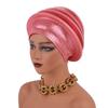 Traditional Spiral Beret Solid Color Nigeria Headpiece  Wedding Party African Lady Use