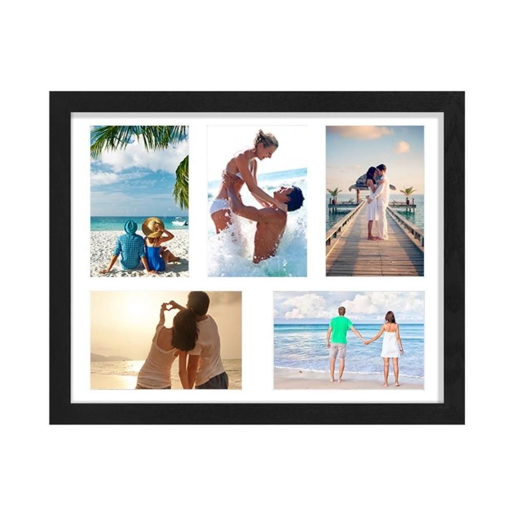 Handmade Wooden Picture Frame Multi-functional Collage Frame  Multi-Photo Display