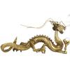 Golden Dragon for Good Crystal Ball Holding Gold Water 20 Mm Crystal Feng Shui Good Good Good Luck Feng 5 Dragon Five Zodiac Lucky Ward Off Auspicious