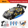 4WD RC Car With LED Remote Control Cars High Speed Fast Drift Racing 2.4G Radio RTR Vehicle GTRPRO Model Toy Kids Children Gift