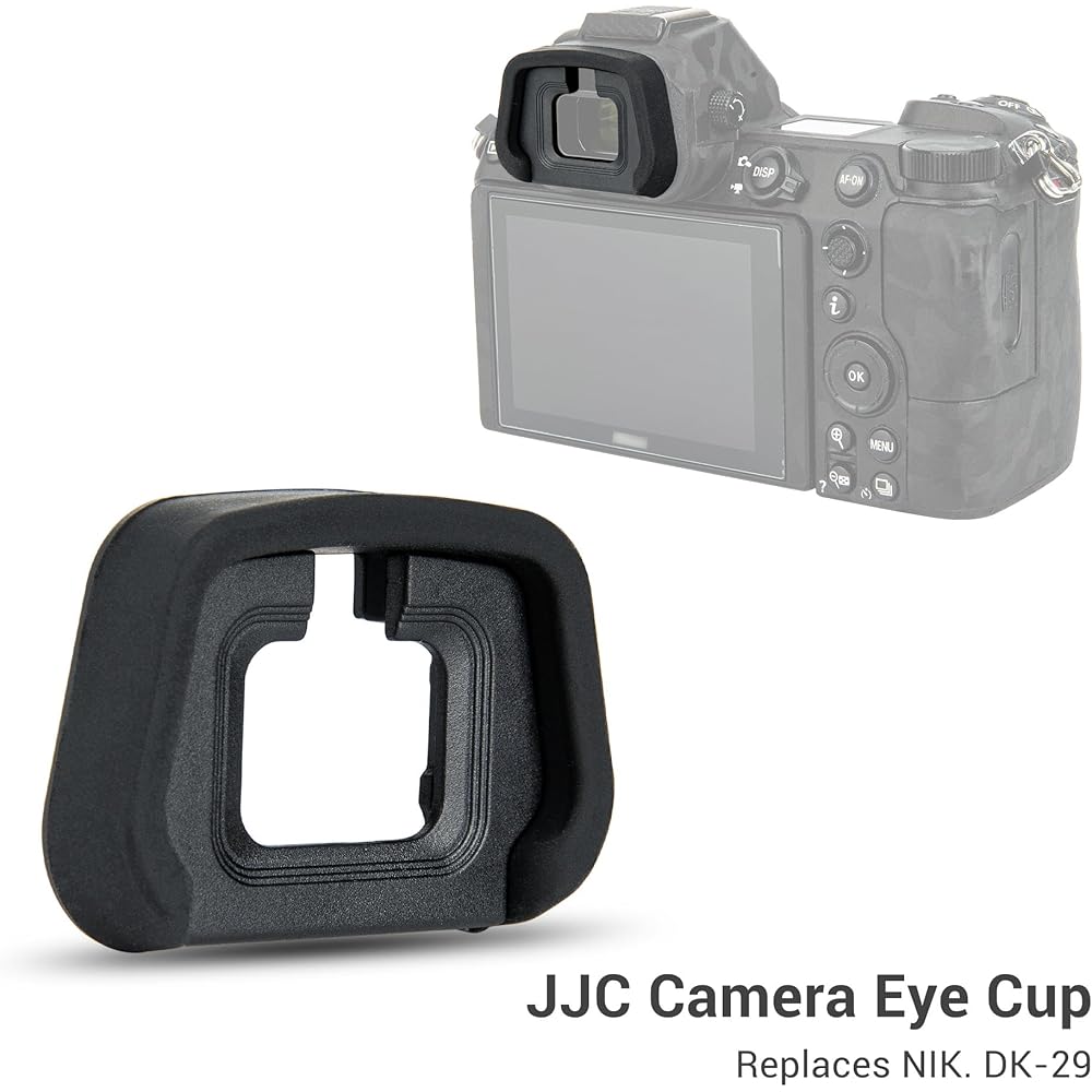 2pcs JJC DK-29 Eyecup Eyepiece for Nikon Z5II Z6III Z6II Z7II Z7II Z5 Z6 Z7, Nikon DK-29 Eyepiece...