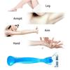 1 Pz Donne Sostituibile Manuale 3 Strati Strumento Depilatorio Manico per Rasatura Lame Depilazione Gambe/Braccia