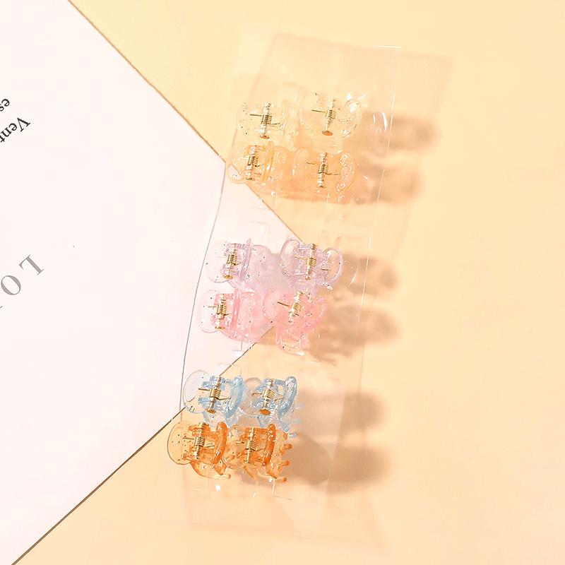 12 szt./partia Klipsy do włosów dla kobiet Klips szponowy Elegancki Kolorowy 1,5 cm Mały Szpon do włosów Dziewczynki Krab do włosów Spinki Akcesoria do włosów