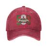 Der Klassische Fiat 500 auf Weißem Denim-Cap Lässige Baseballkappen Verstellbarer Hut Sommer Unisex Baseballkappen