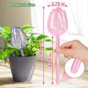 Plant Watering Globes Planter Insert Spikes Devices Large Flower Shape Automatic Plastic Self Drip Indoor Outdoor Tool