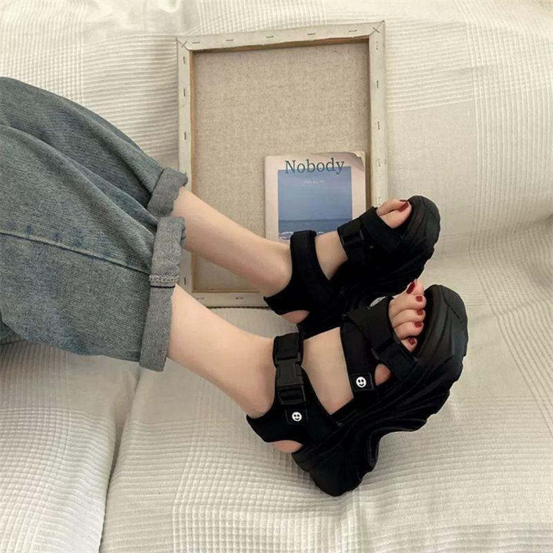 Womens Sandals Casual Sports Sandals Designer Platform Sandals for Women Summer Breathable Canvas Sandal Sandalias Mujer