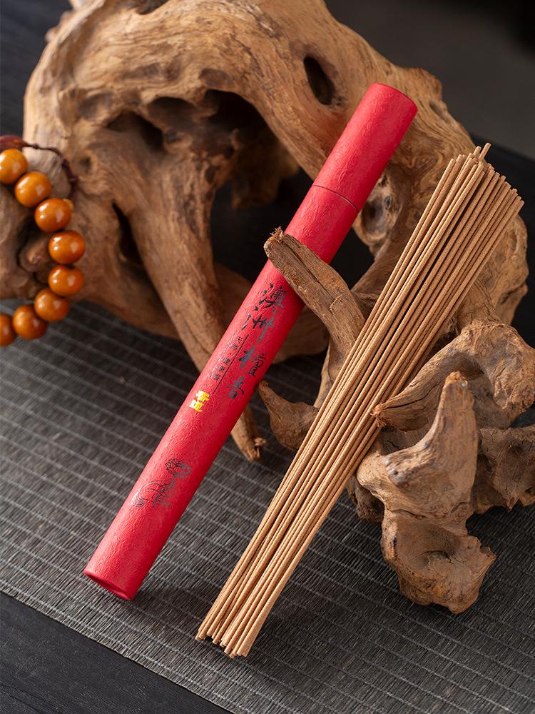 Sandalwood & Agarwood Gift Box Incense Sticks for Home & Indoor Use - Natural Buddhist Incense