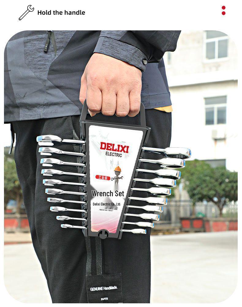 Obousměrná ráčna Sadu oboustranných klíčů - Rychlé šetření práce, Otevřený a Očkový konec, Nářadí pro autoopravy.