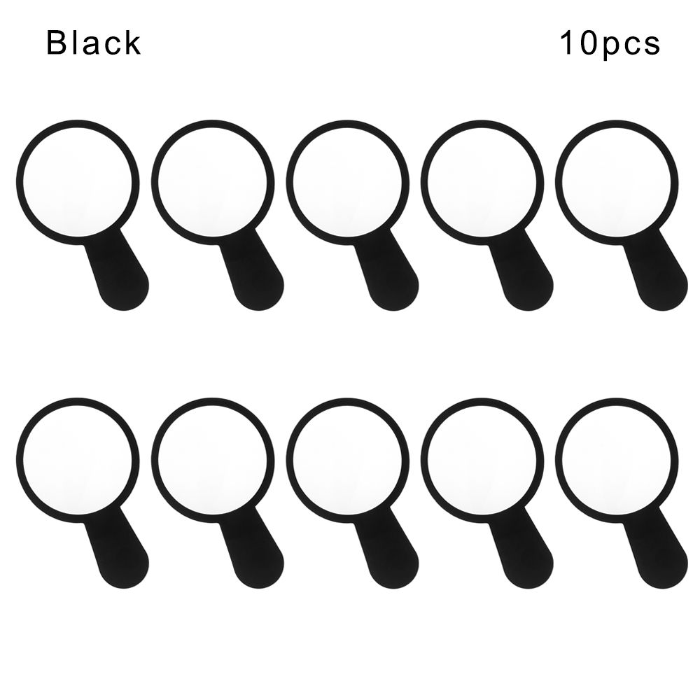 Plastmasas 45mm Izglītojošs Instruments Rokas Lupa Lasāmviela Lēca Juvelierizstrādājumu Lupa 3x Palielināšana