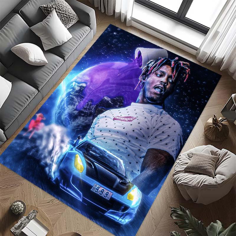 Juice Wrld: Legacy Sound Carpet Suitable for All Seasons Living Room and Bedroom Mats Art Bathroom Mat Office Chair Cushion