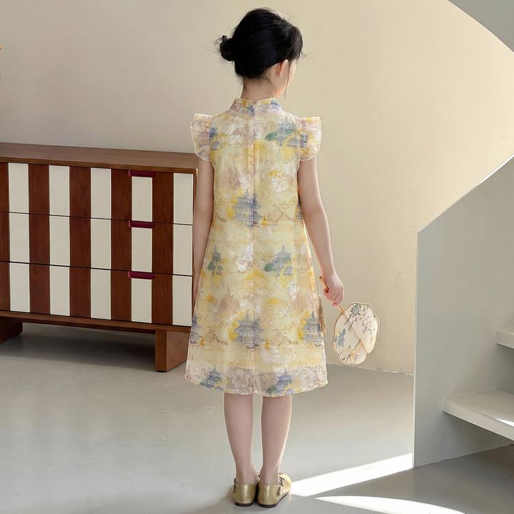 Children's Hanfu Chinese Style Summer Dress