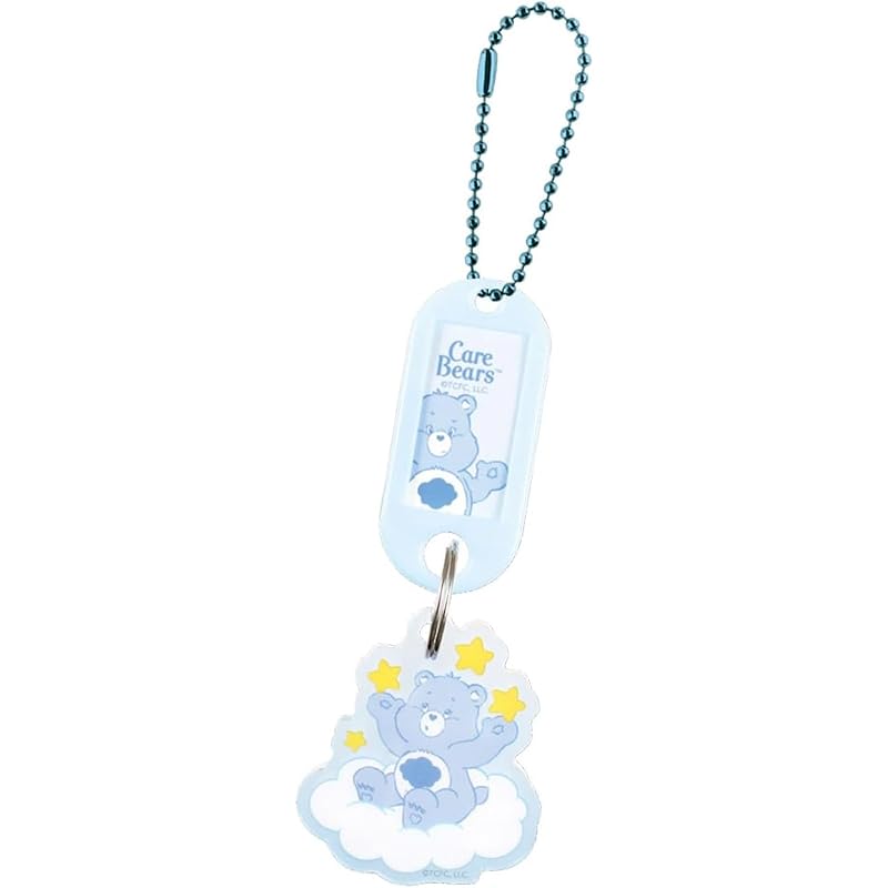 

Tease Factory care bear name tag keychain grumpy bear CB-5546057GP